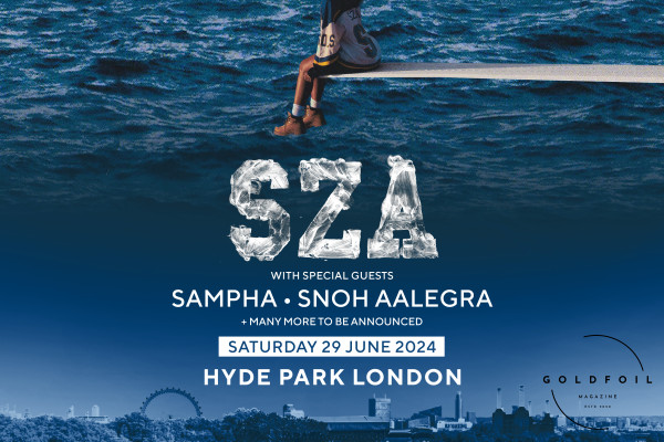 SZA will be headlining the BST Hyde Park event on the 29th of June in London